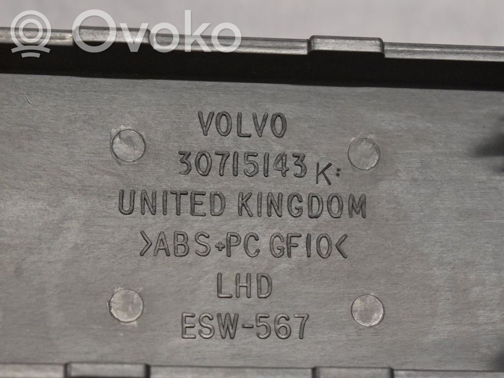 Volvo V70 Moldura de la guantera