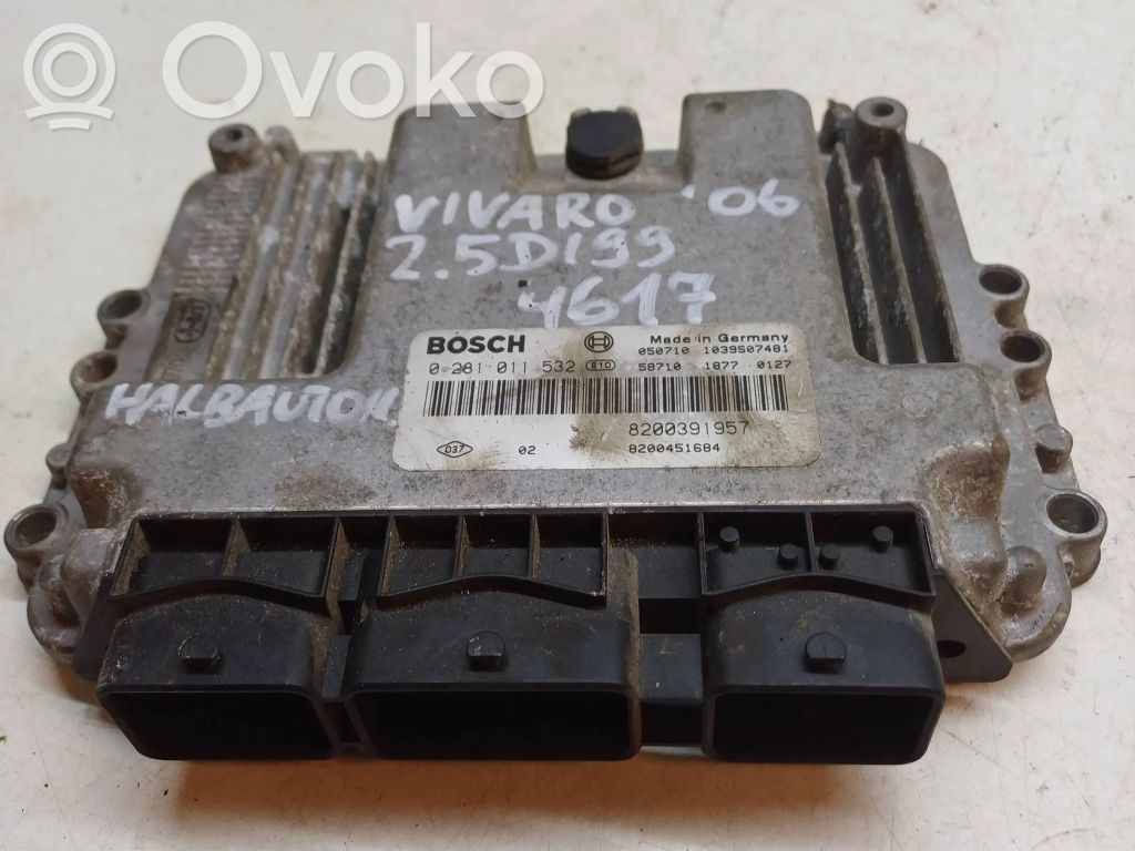 Opel Vivaro AHM trailer towing control unit/module 