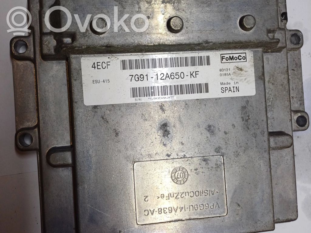Ford S-MAX Engine control unit/module 