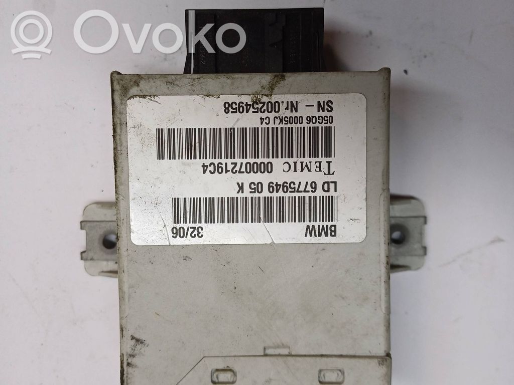 Other control units/modules   6775949,00007219C4,00254958