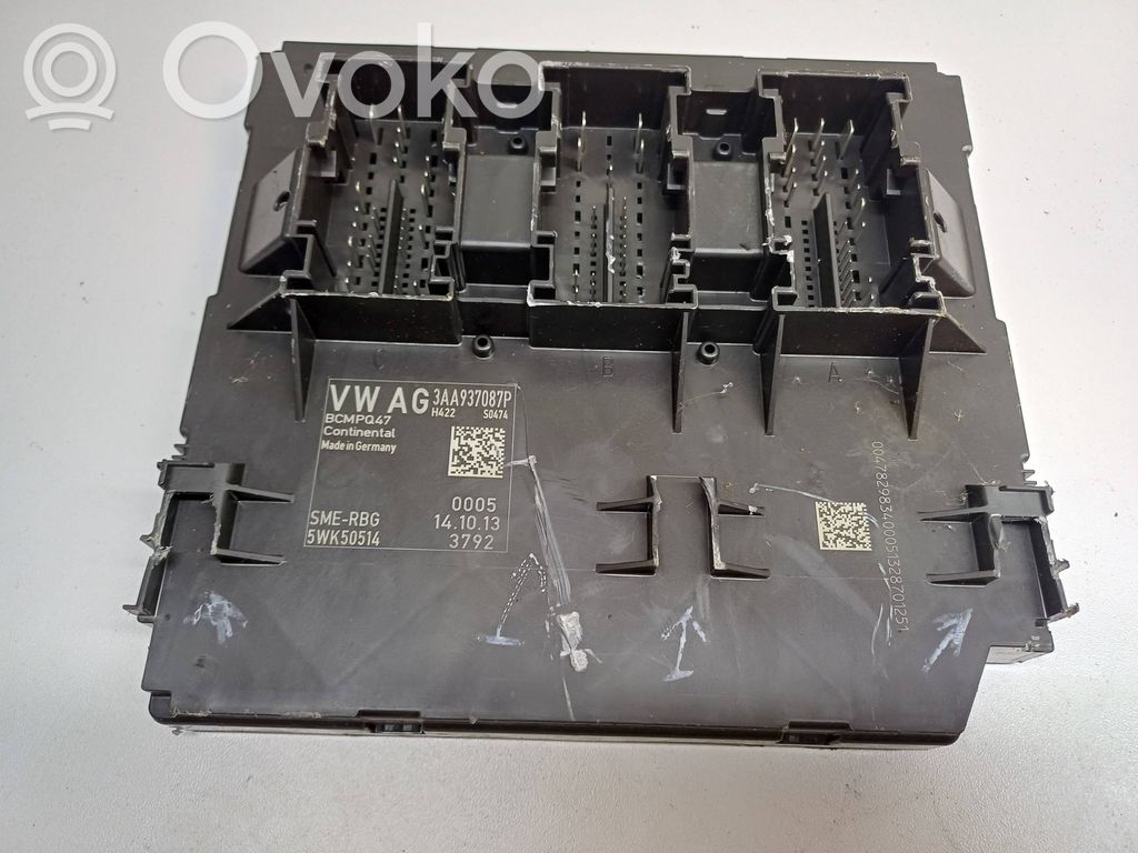 Moduł / Sterownik komfortu   3AA937087P,5WK50514