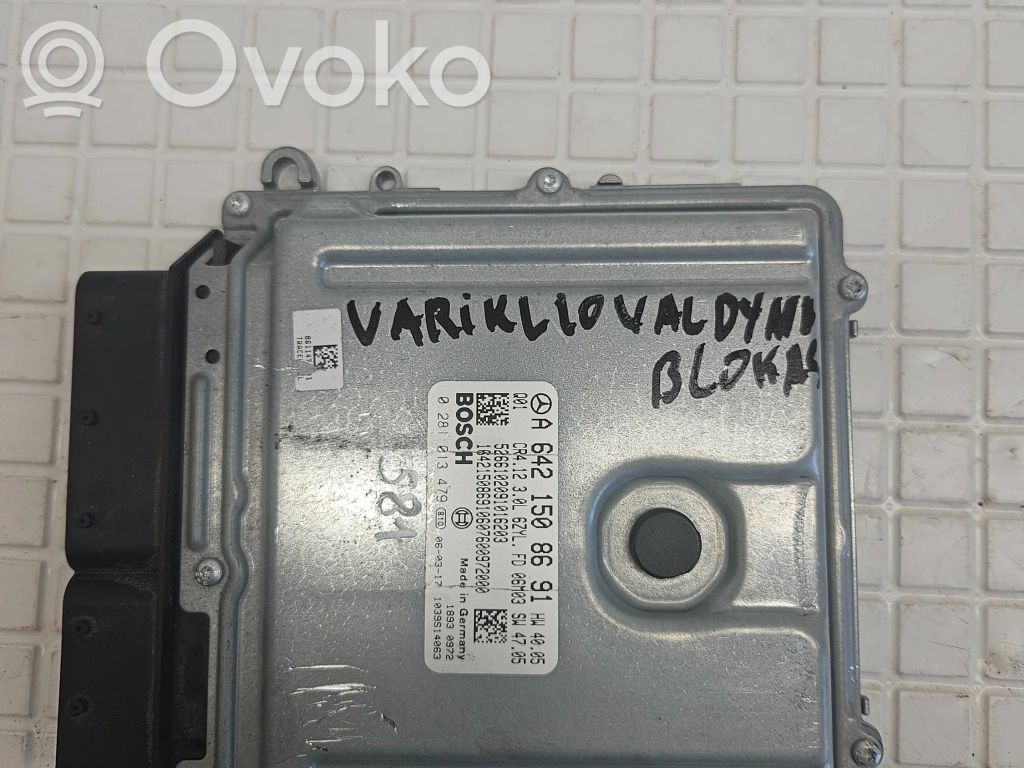 Mercedes-Benz E W211 Engine ECU kit and lock set 