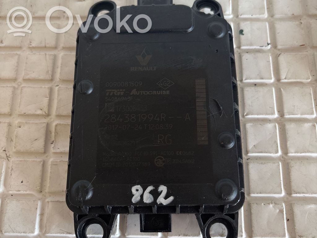 Renault Talisman Sensor de radar Distronic 