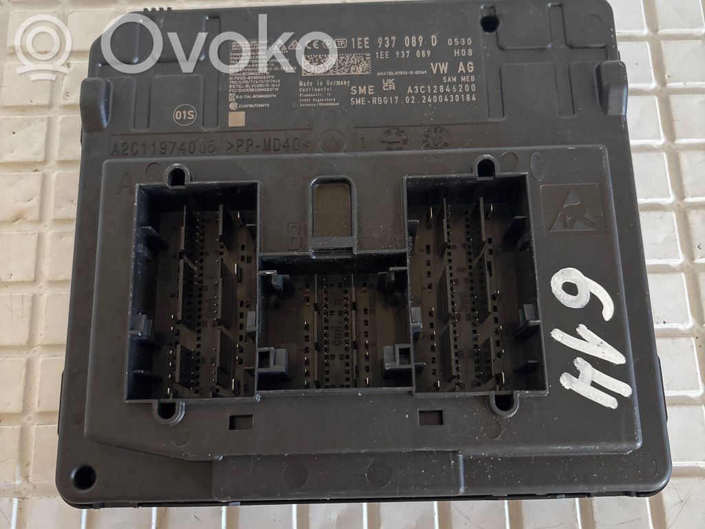 Volkswagen ID.4 Moduł / Sterownik komfortu 