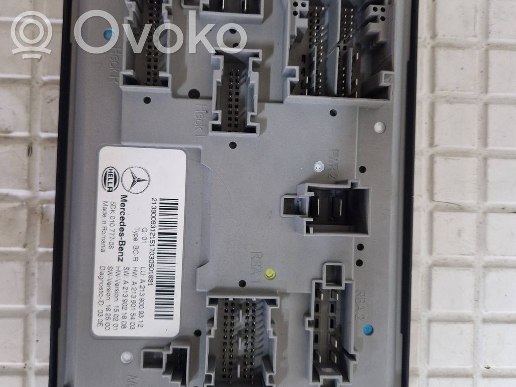 Mercedes-Benz E W213 SAM control unit 