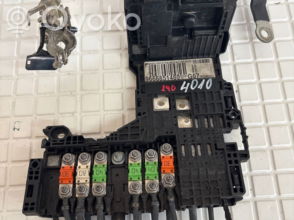 Peugeot 508 RXH Cableado de instalación del motor 
