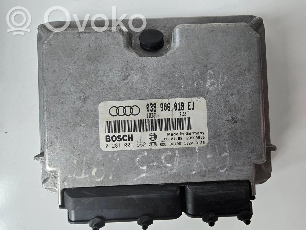 Audi A4 S4 B6 8E 8H Engine control unit/module 