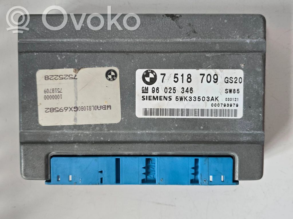 Gearbox control unit/module   96025346,7518709,5WK33503AK