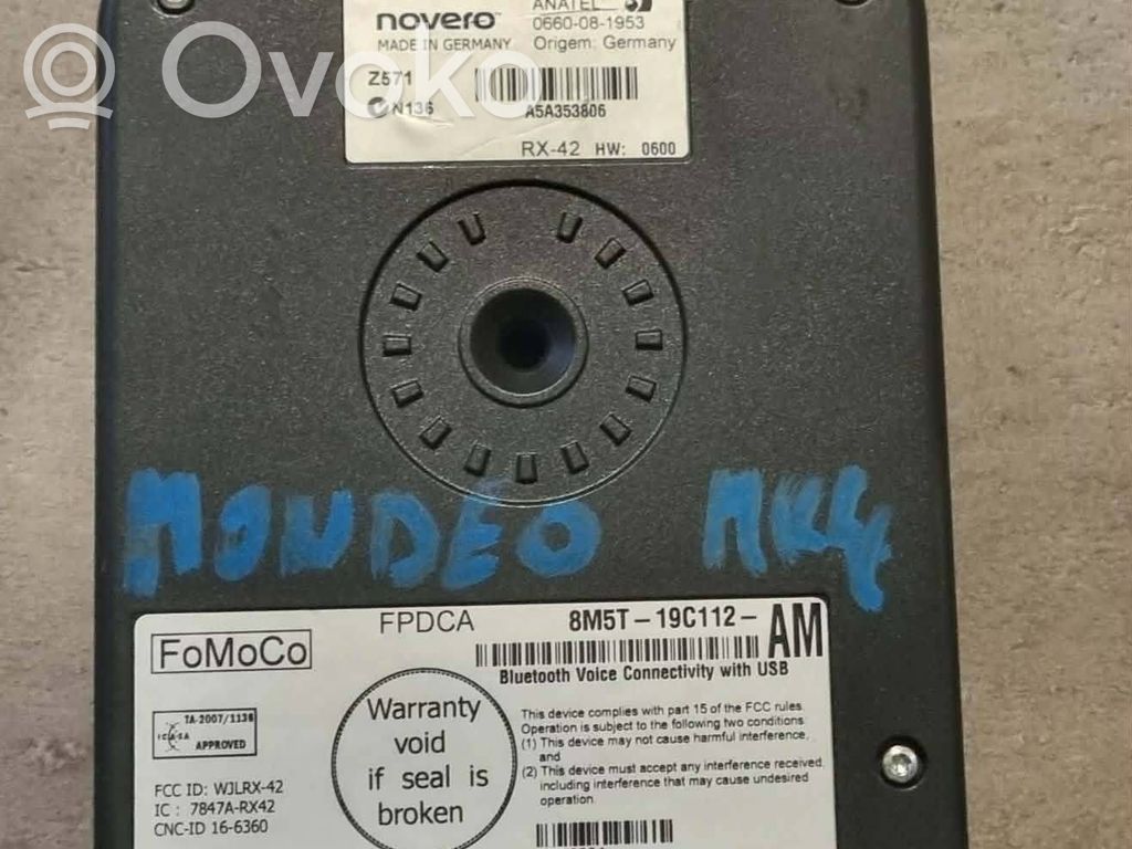 Ford Mondeo MK IV Bluetooth control unit module 