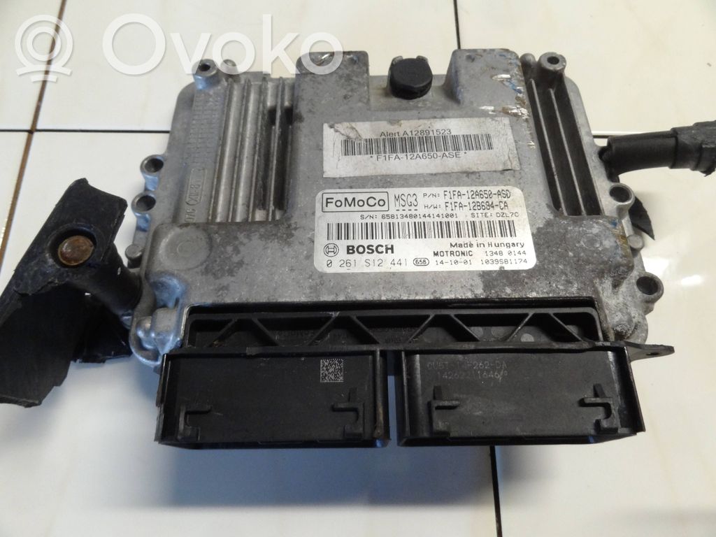 Engine control unit/module   F1FA12A650ASD,0261S12441