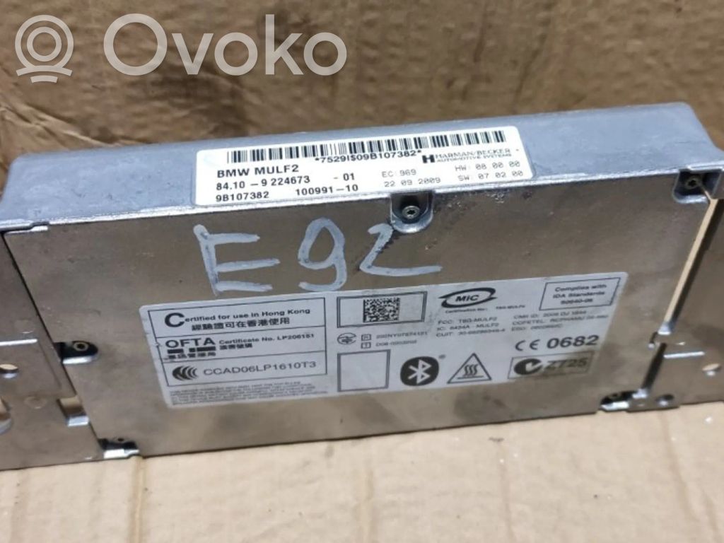BMW 3 E90 E91 Phone control unit/module 