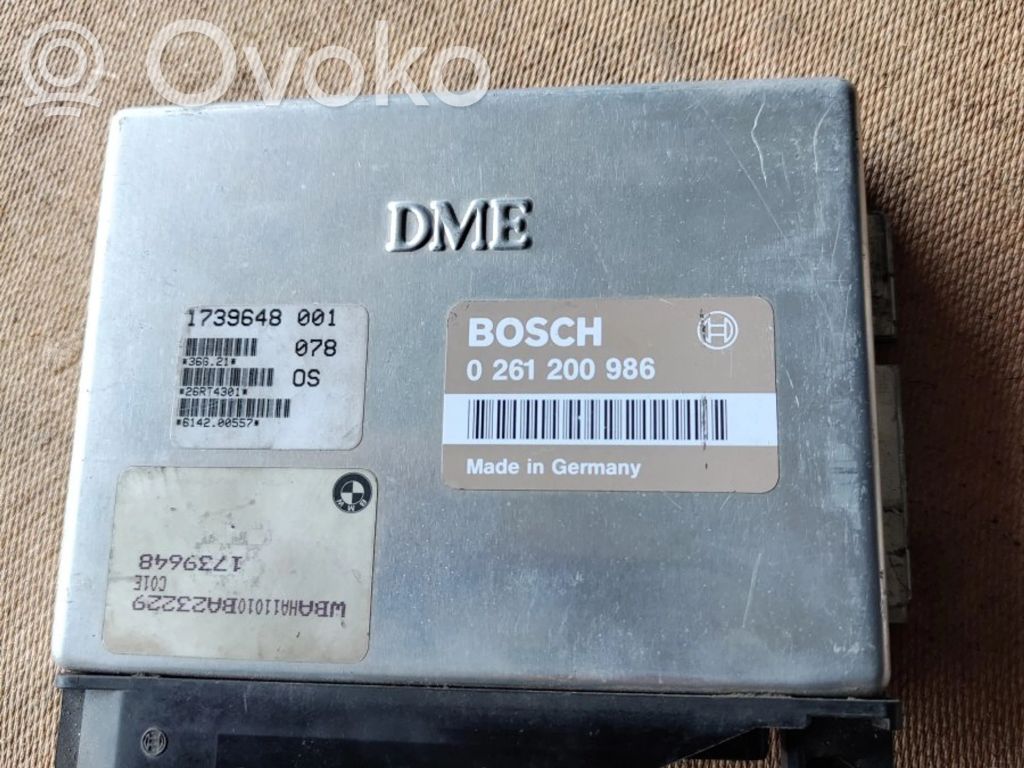 BMW 5 E34 Engine control unit/module 