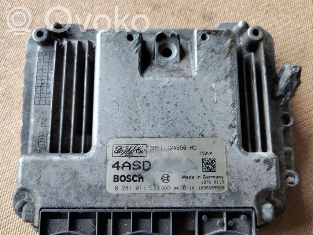 Ford C-MAX I Engine control unit/module 