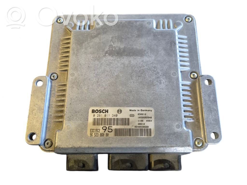 Engine control unit/module   9652386080,0281011340