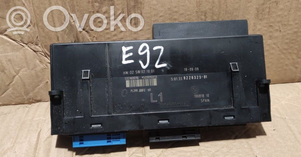 BMW 3 E90 E91 Other control units/modules 