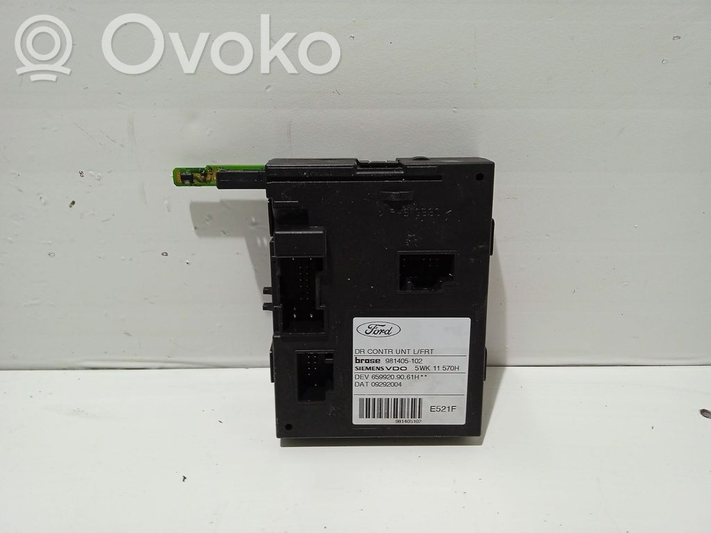Ford Focus Comfort/convenience module 