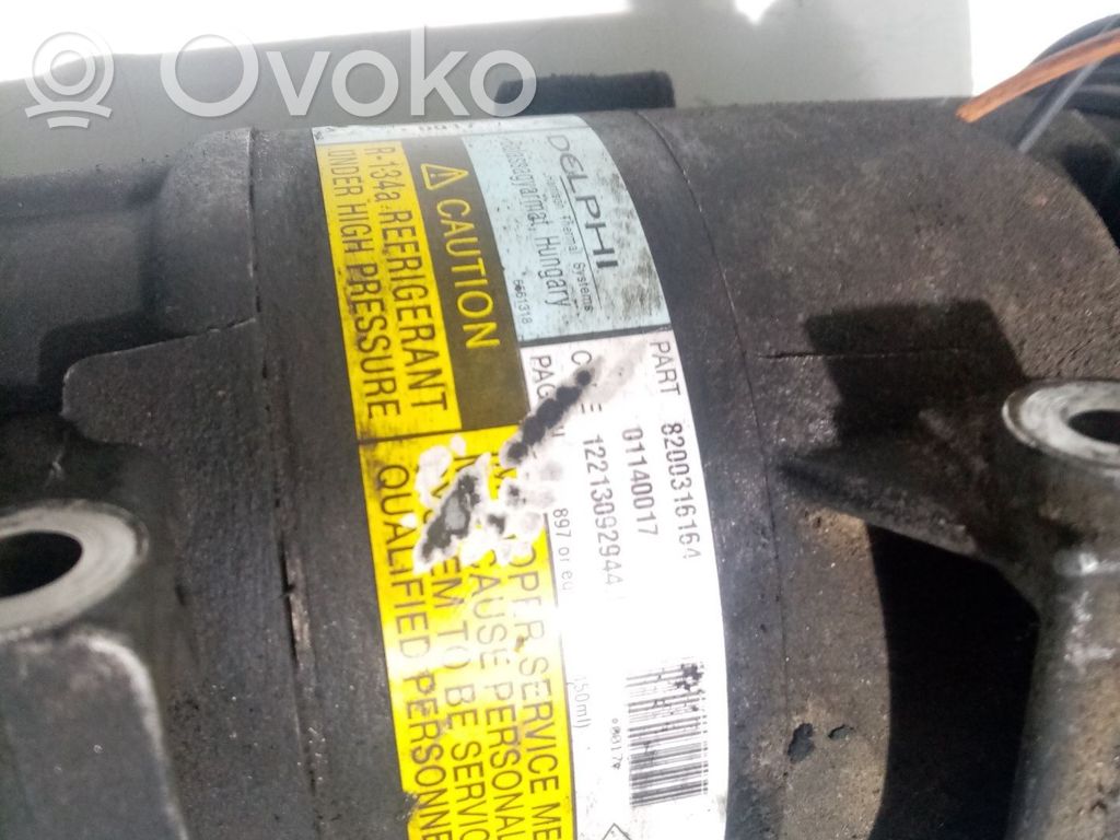 Kompresor / Sprężarka klimatyzacji A/C   8200316164,82D0155140CA,82D0155140A
