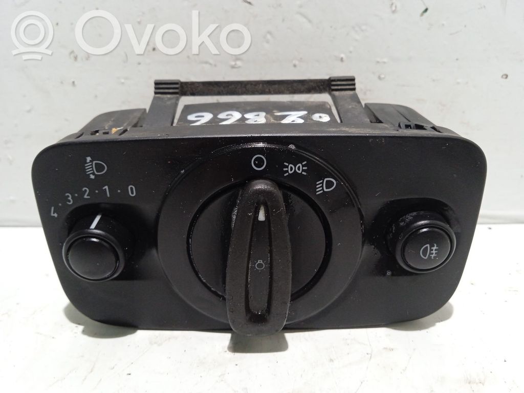 Ford Fiesta Interruptor de control del panel de luces 