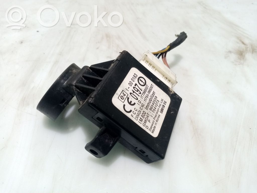 Chevrolet Aveo Citu veidu vadības bloki / moduļi 