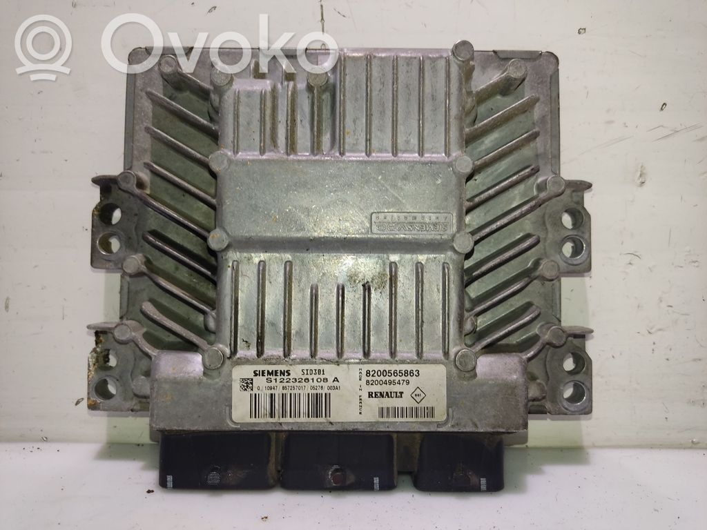 Engine control unit/module   8200565863,S122326108A,8200495479