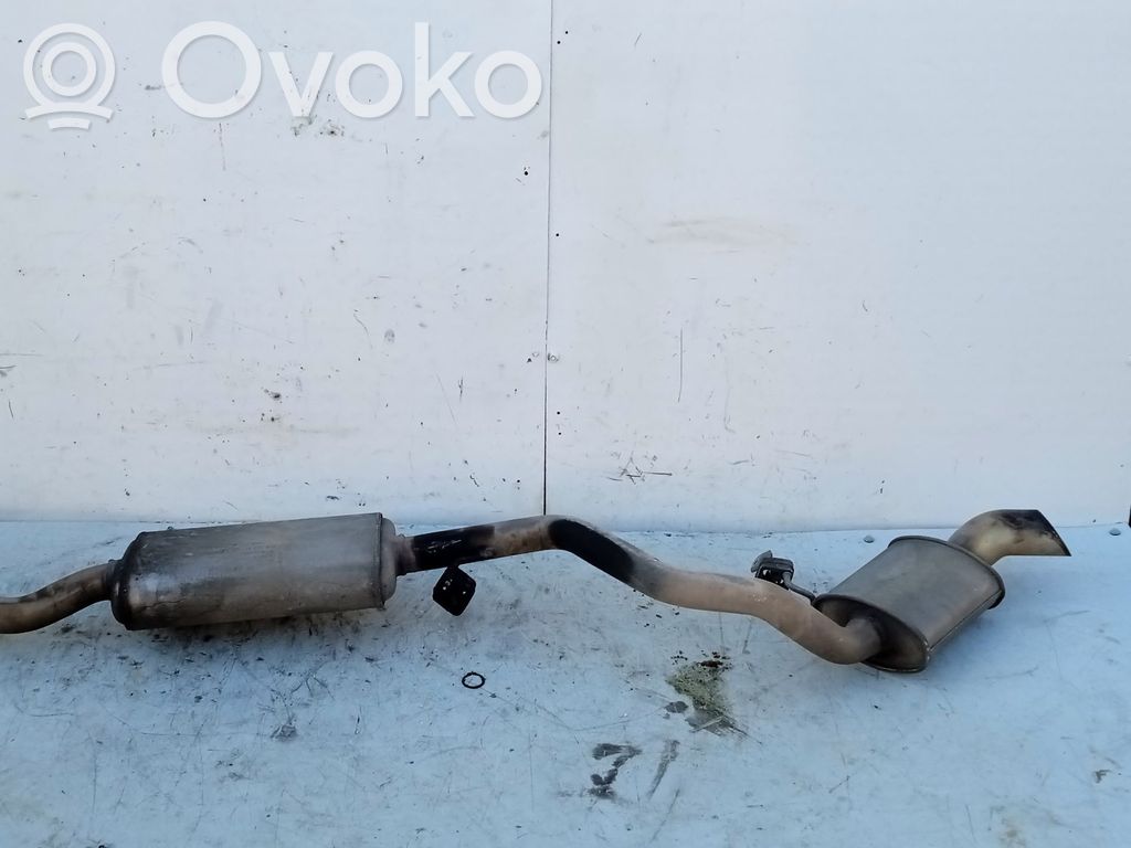 BMW 1 E81 E87 Silenciador del tubo de escape trasero 