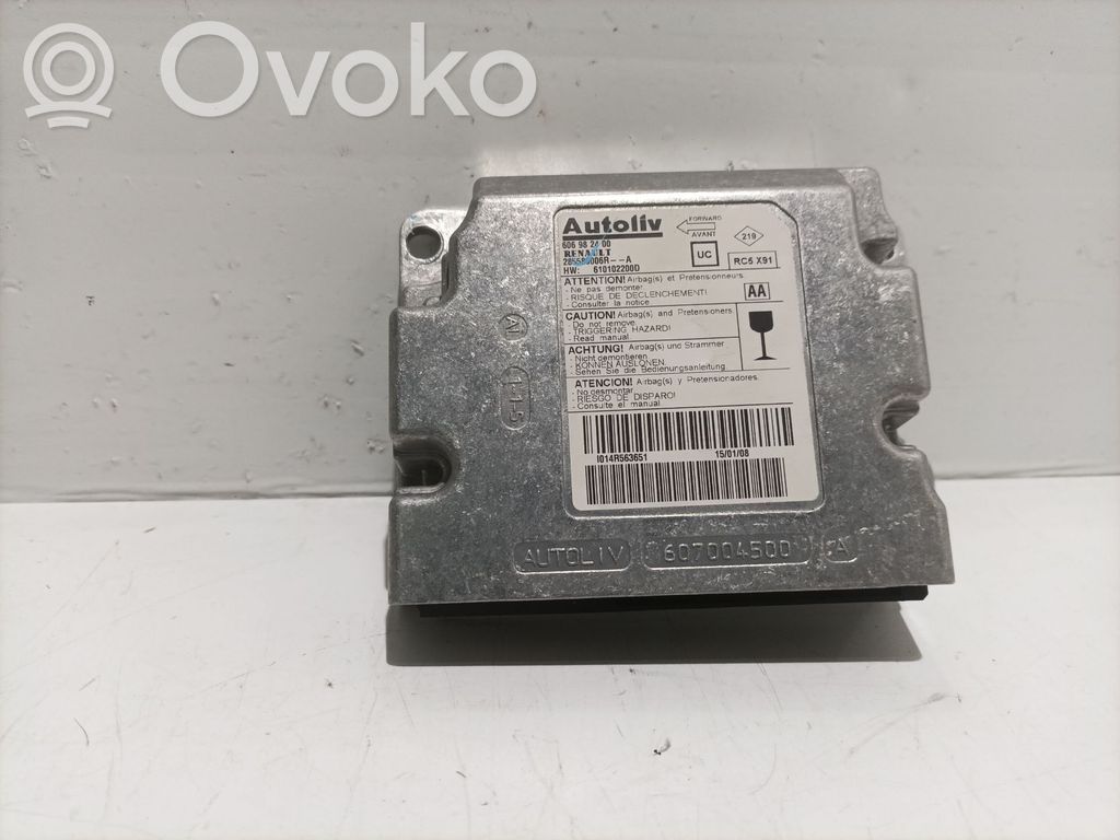 Renault Laguna III Unitate/modul de comandă airbaguri 