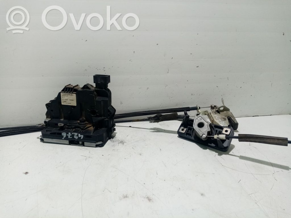 Peugeot Bipper Tailgate lock latch 