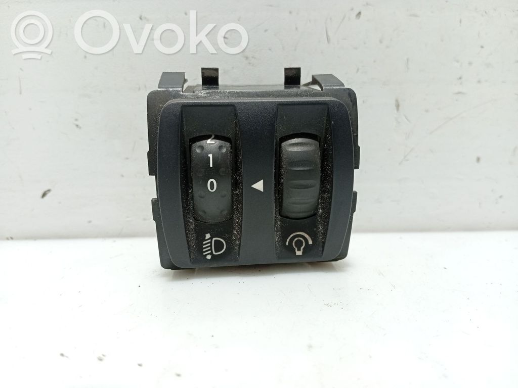 Renault Clio IV Panel lighting control switch 