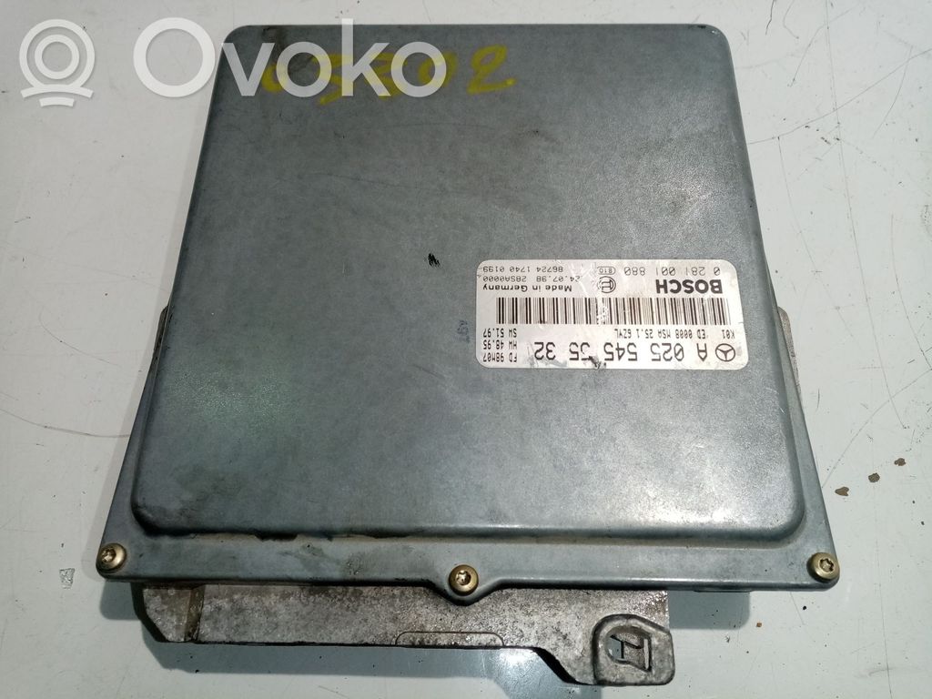 Engine control unit/module   0255455532,0281001880