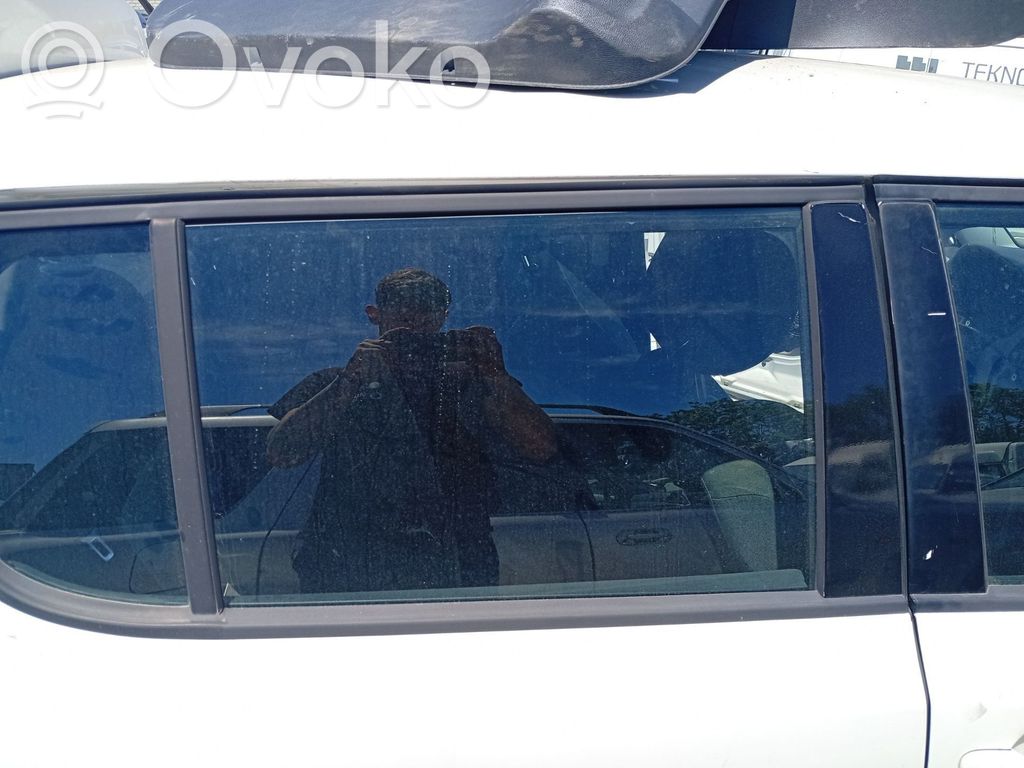 Skoda Fabia Mk2 (5J) Pagrindinis galinių durų stiklas 