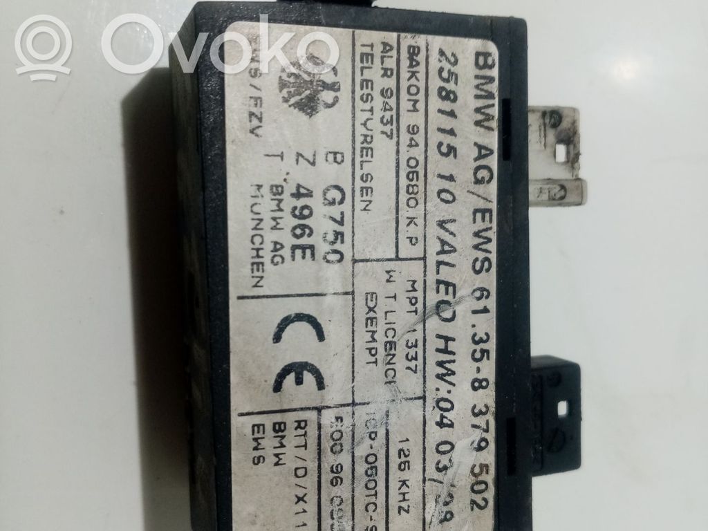 BMW 3 E30 Altre centraline/moduli 