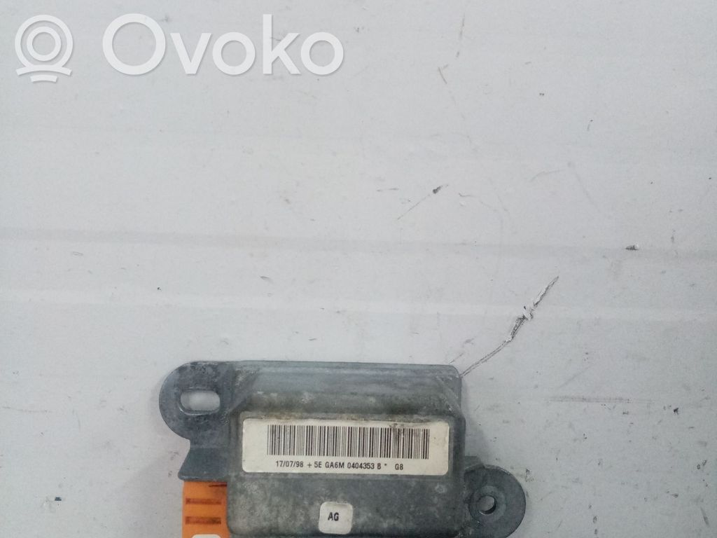 Peugeot 406 Unitate/modul de comandă airbaguri 