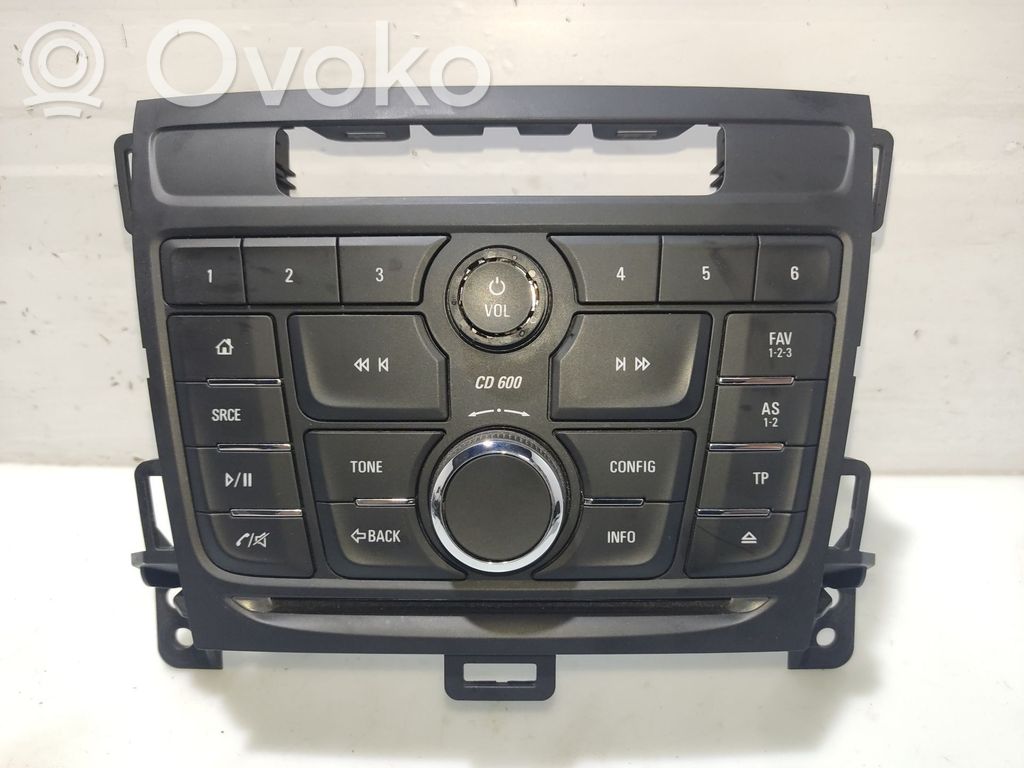 Opel Zafira C Unidad de control de sonido audio HiFi 