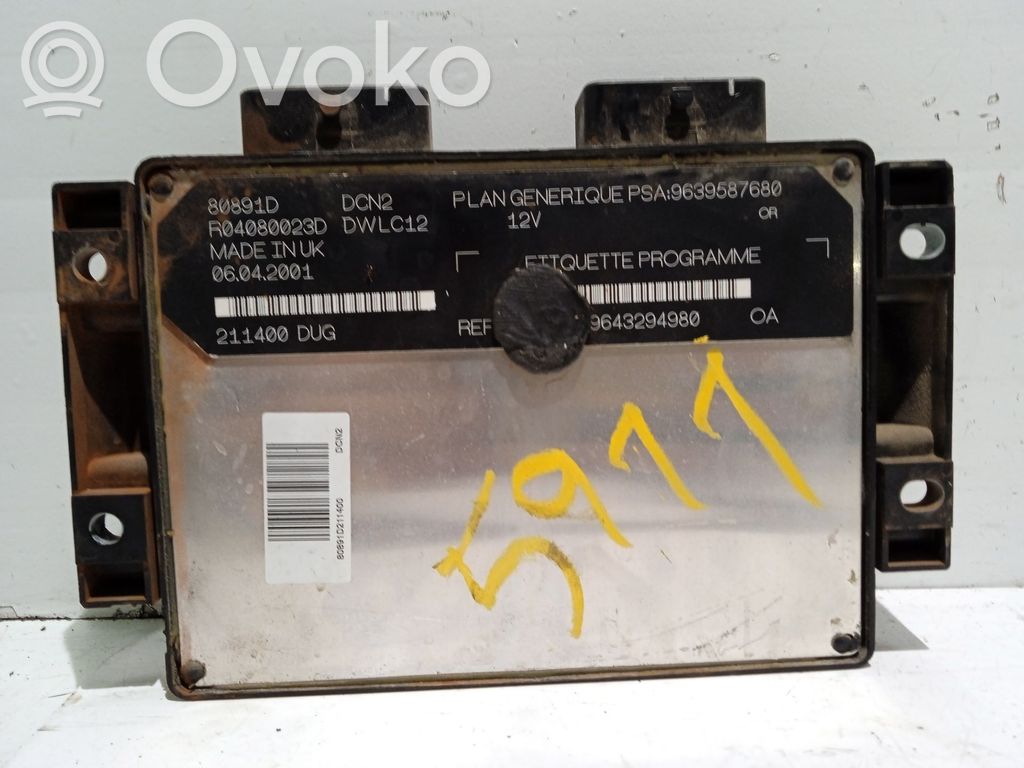 Engine control unit/module   9643294980
