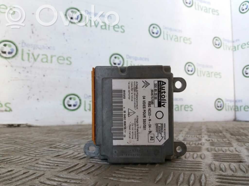 Citroen Saxo Airbag control unit/module 