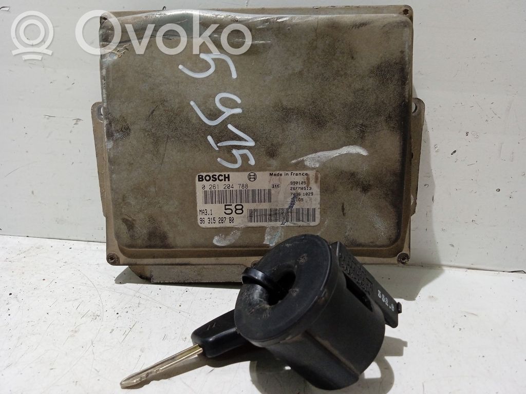 Citroen Saxo Variklio valdymo blokas 