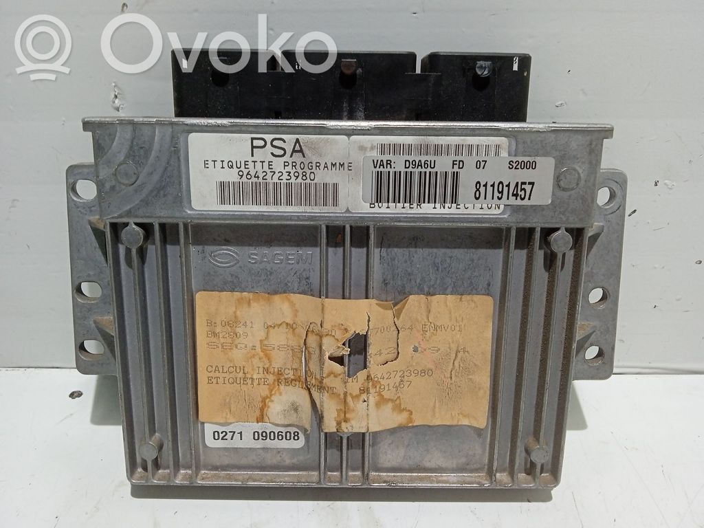 Peugeot 406 Unitate/modul de control motor 