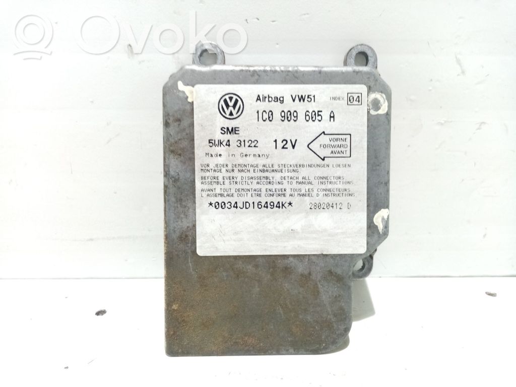 Unitate/modul de comandă airbaguri   1C0909605A