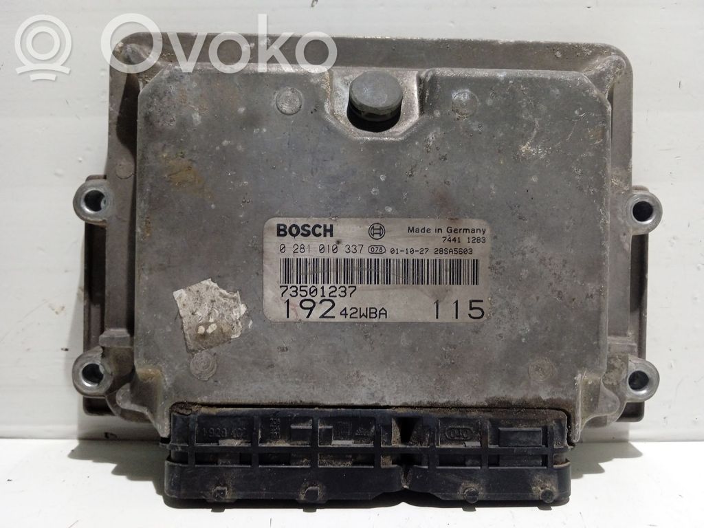 Fiat Stilo Engine control unit/module 