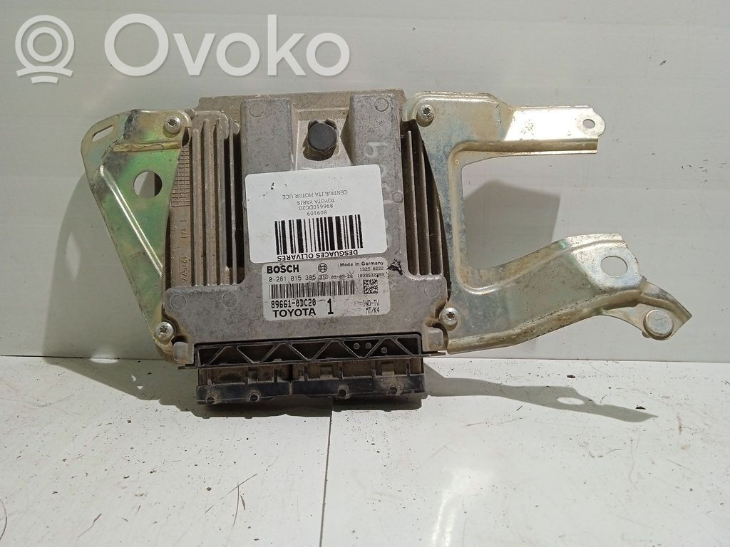 Toyota Yaris Engine control unit/module 