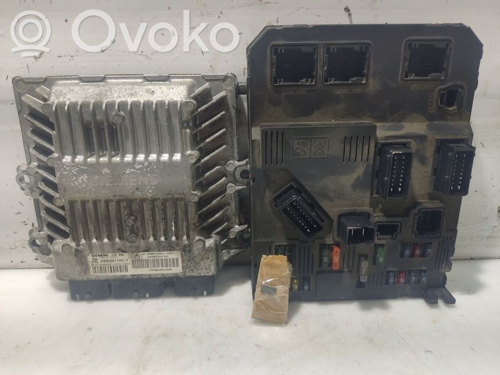 Unidad de control/módulo del motor   9653447480,9652474480
