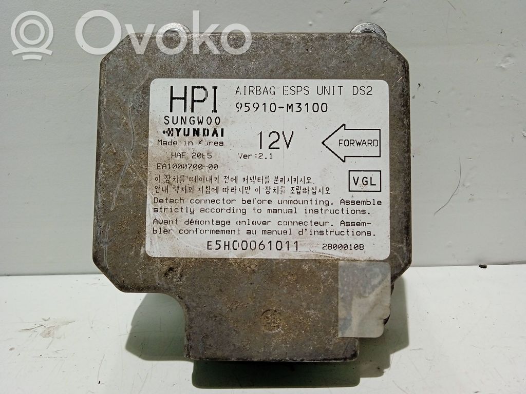 KIA Joice Airbag control unit/module 
