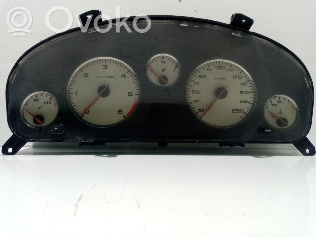 Peugeot 406 Geschwindigkeitsmesser Cockpit 
