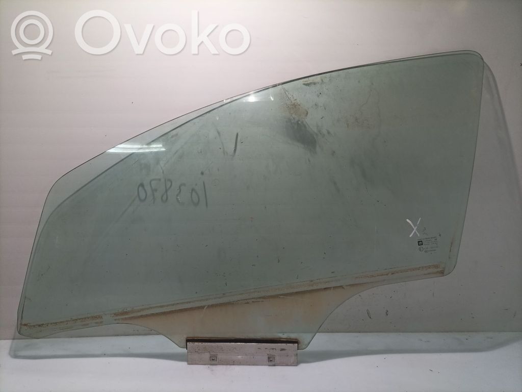 Opel Corsa D Szyba drzwi przednich 