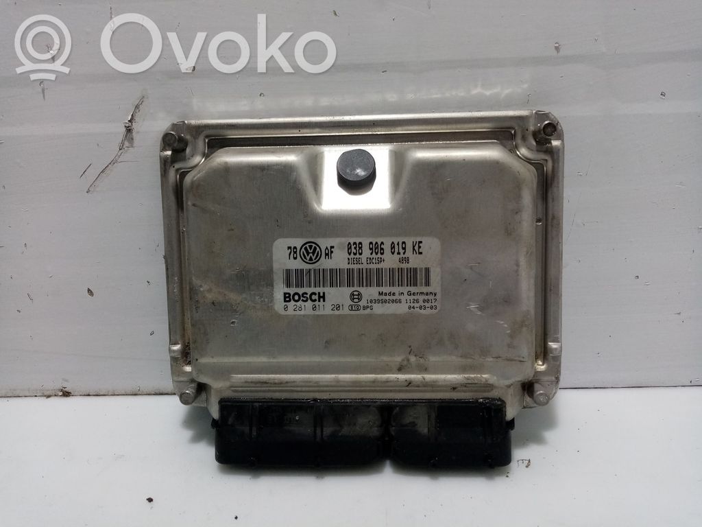 Skoda Superb B5 (3U) Unitate/modul control injecție combustibil 