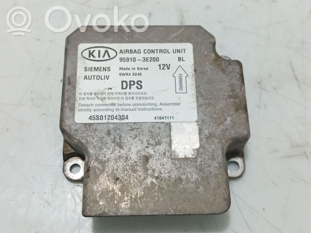 Centralina/modulo airbag   959103E200,5WK43245,45S01204304
