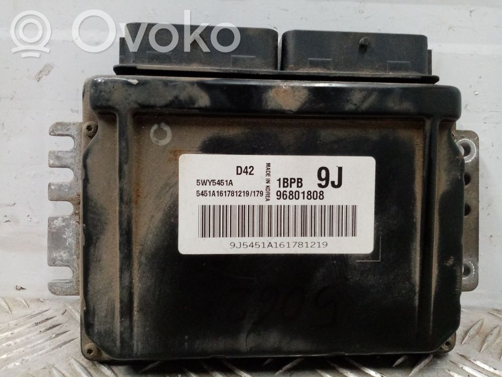 Engine control unit/module   96801808,5451A161781219,5WY5451A