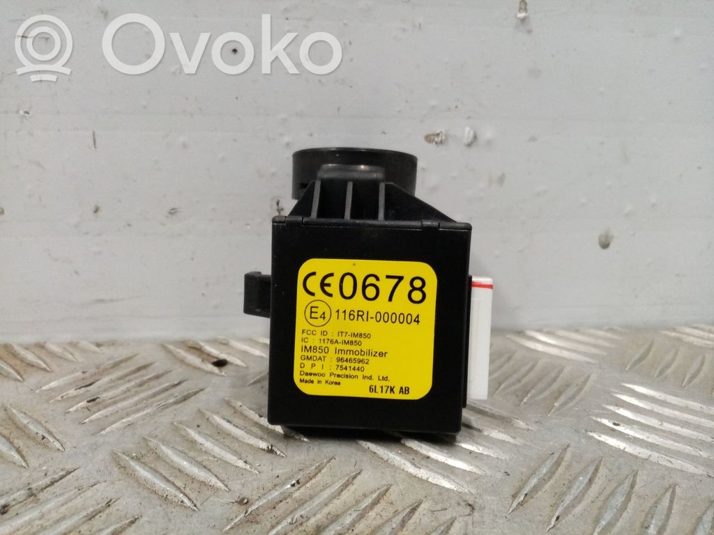 Chevrolet Kalos Imobilaizera vadības bloks 
