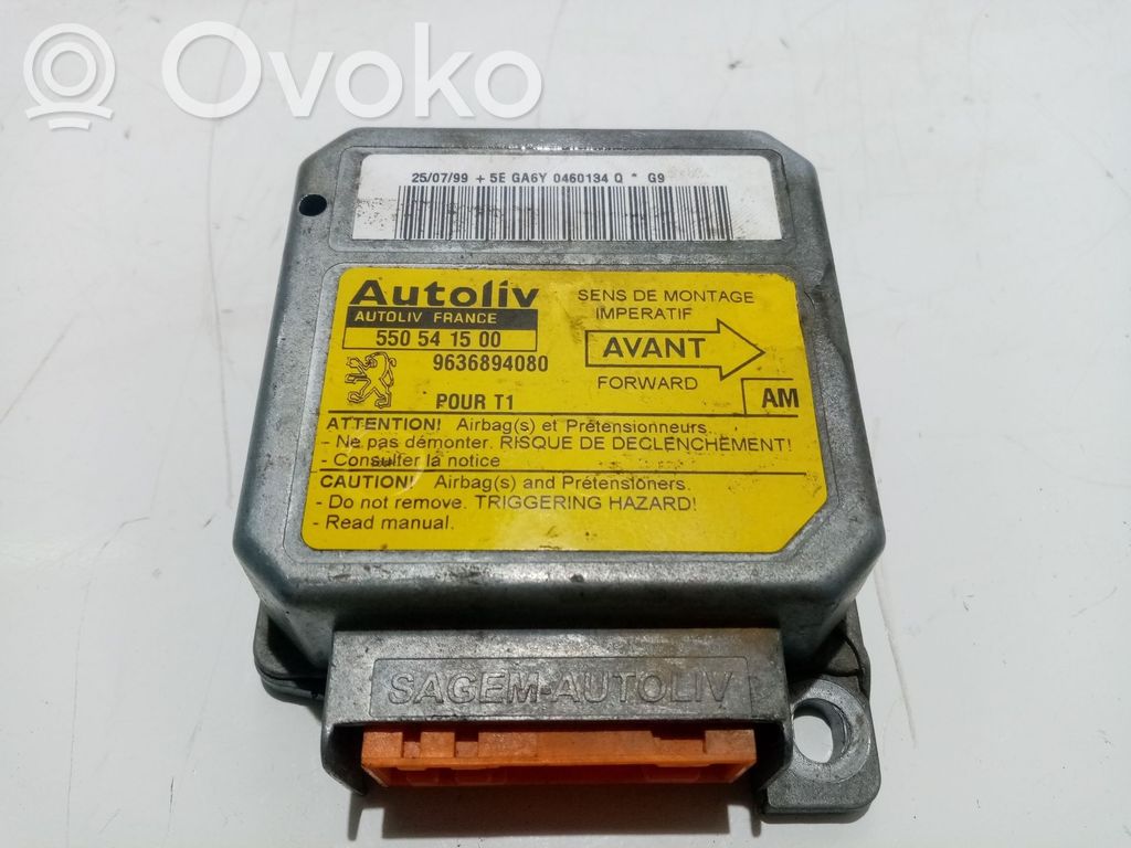 Peugeot 206 Centralina/modulo airbag 