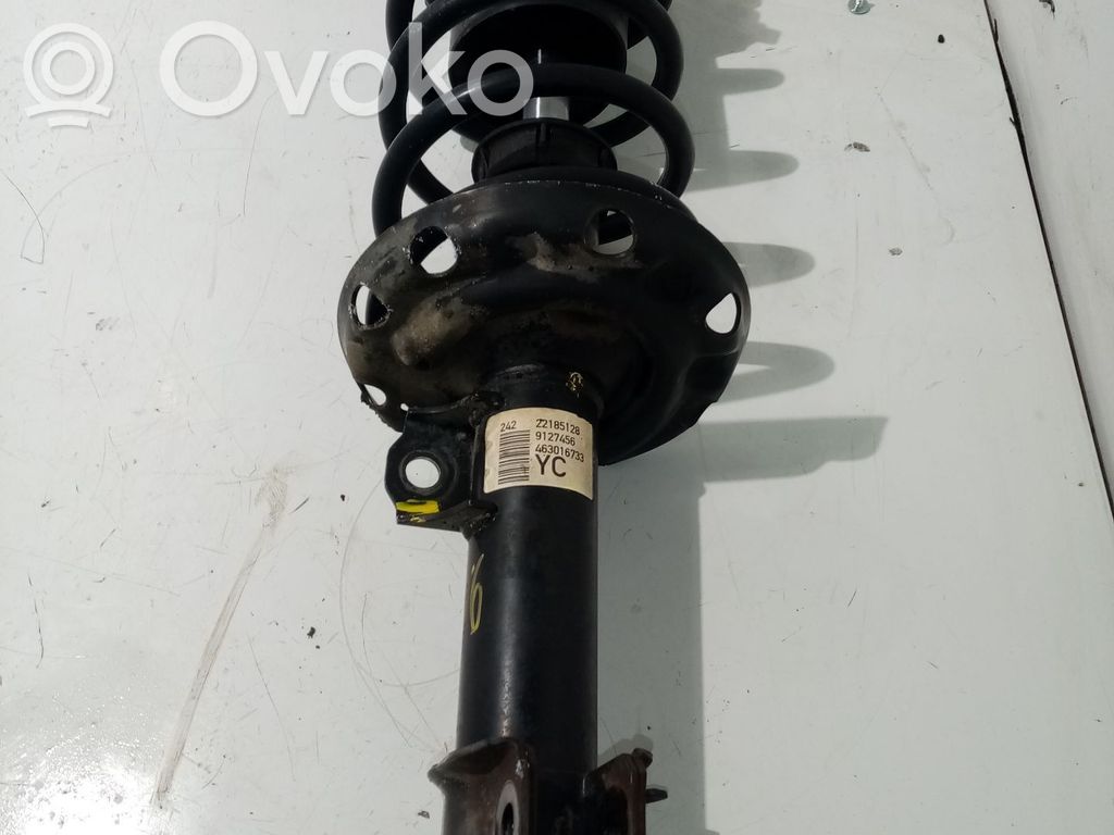 Opel Corsa C Priekšpusē amortizators ar atsperi 